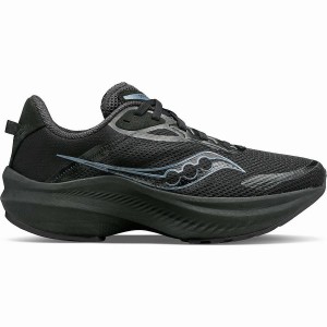 Men's Saucony Axon 3 Running Shoes Black | SG S80293-J21