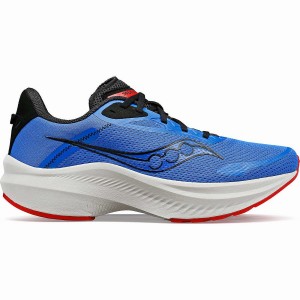 Men's Saucony Axon 3 Running Shoes Blue / Black | SG S85271-L23