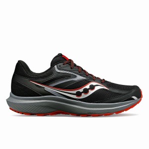 Men's Saucony Cohesion TR17 Running Shoes Black / Orange | SG S02138-H56