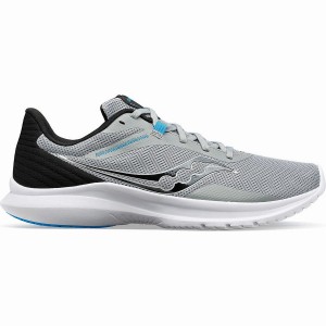 Men's Saucony Convergence Running Shoes Grey | SG S87930-B82