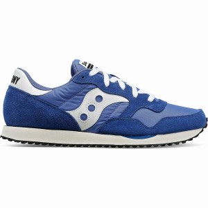 Men's Saucony DXN Trainer Sneakers Blue / White | SG S63941-W13