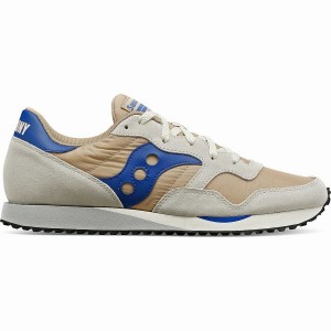 Men's Saucony DXN Trainer Sneakers Brown / Blue | SG S47186-G60