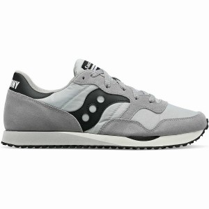 Men's Saucony DXN Trainer Sneakers Grey / Black | SG S58394-K09