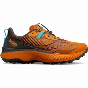 Men's Saucony Endorphin Edge Running Shoes Orange | SG S27541-K37