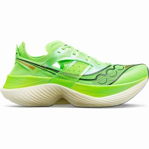 Men's Saucony Endorphin Elite Running Shoes Green | SG S85610-H31