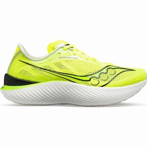 Men's Saucony Endorphin Pro 3 Running Shoes Yellow | SG S71354-G83