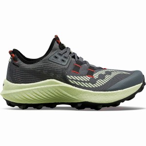 Men's Saucony Endorphin Rift Running Shoes Grey | SG S05327-D81