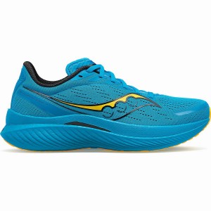 Men's Saucony Endorphin Speed 3 Running Shoes Blue / Gold | SG S65793-R52