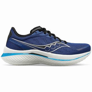 Men's Saucony Endorphin Speed 3 Running Shoes Indigo / Black | SG S65987-T60