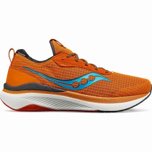 Men's Saucony Freedom Crossport Running Shoes Orange | SG S91725-Z32