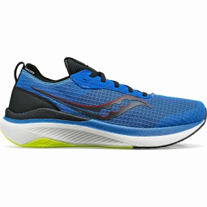 Men's Saucony Freedom Crossport Running Shoes Blue / Black | SG S36094-C23