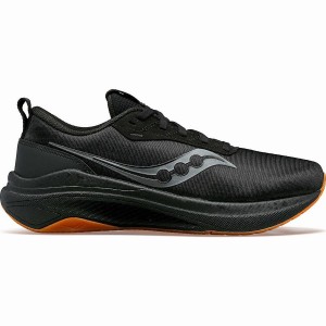 Men's Saucony Freedom Crossport Running Shoes Black | SG S07924-V31