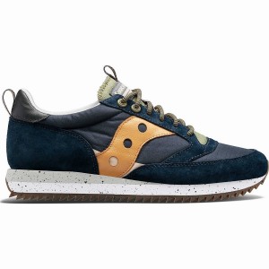 Men's Saucony Jazz 81 Peak Premium Sneakers Navy | SG S14785-L46