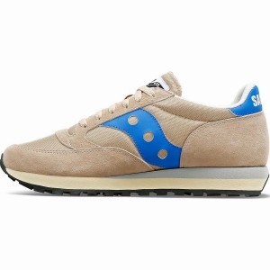 Men's Saucony Jazz 81 Sneakers Brown / Royal | SG S81069-D23