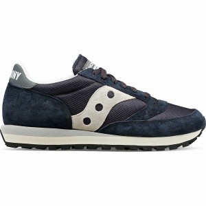 Men's Saucony Jazz 81 Sneakers Navy / Grey | SG S72439-R91