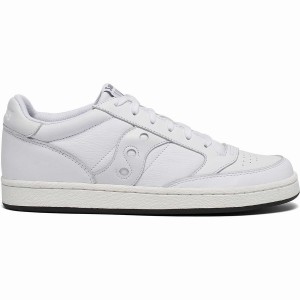 Men's Saucony Jazz Court Sneakers White / White | SG S04817-R76