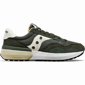 Men's Saucony Jazz NXT Sneakers Green / Cream | SG S94615-N67