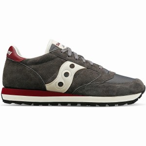 Men's Saucony Jazz Original Premium Sneakers Grey | SG S40538-H67