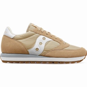 Men's Saucony Jazz Original Sneakers Beige / White | SG S01985-A29