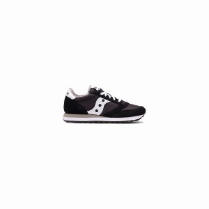 Men's Saucony Jazz Original Sneakers Black / White | SG S87152-M65