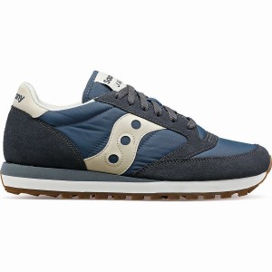 Men's Saucony Jazz Original Sneakers Navy / Cream | SG S17820-X68