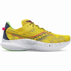 Men's Saucony Kinvara 14 Running Shoes Yellow | SG S19364-Y65