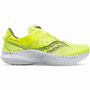 Men's Saucony Kinvara 14 Running Shoes Yellow / Black | SG S40678-S87