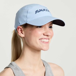 Men's Saucony Outpace Hats Blue | SG S65018-V93