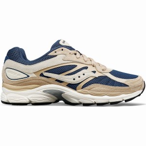 Men's Saucony ProGrid Omni 9 Premium Sneakers Beige / Blue | SG S70186-J51