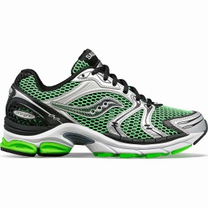 Men's Saucony ProGrid Triumph 4 Sneakers Green / Silver | SG S97086-N50