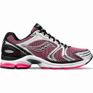 Men's Saucony ProGrid Triumph 4 Sneakers Pink / Silver | SG S87921-B28