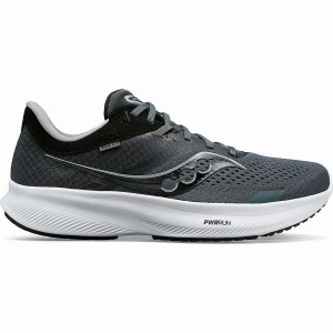 Men's Saucony Ride 16 Running Shoes Black | SG S01428-Z28