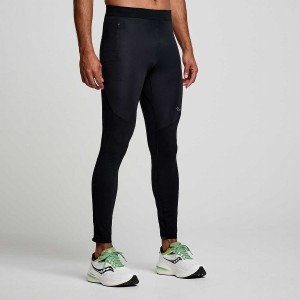 Men's Saucony Runshield Tight Black | SG S13654-F91