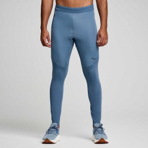 Men's Saucony Runshield Tight Blue | SG S53874-D76