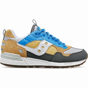 Men's Saucony Shadow 5000 Outdoor Sneakers Navy / Brown | SG S47810-S79