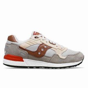 Men's Saucony Shadow 5000 Sneakers Grey / Brown | SG S12978-W48