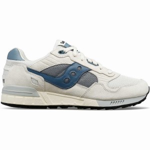 Men's Saucony Shadow 5000 Sneakers White / Blue | SG S64951-Q82