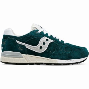 Men's Saucony Shadow 5000 Suede Sneakers Green | SG S86517-A80