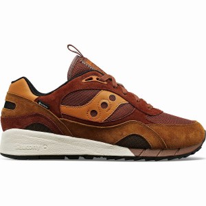 Men's Saucony Shadow 6000 GTX Sneakers Brown | SG S16432-X65