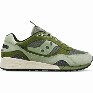 Men's Saucony Shadow 6000 GTX Sneakers Green | SG S53067-Z12