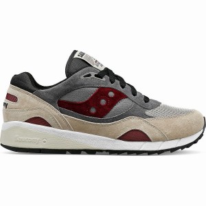 Men's Saucony Shadow 6000 Sneakers Beige / Grey | SG S06589-B65