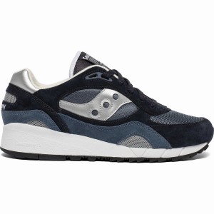 Men's Saucony Shadow 6000 Sneakers Navy / Silver | SG S43025-R48