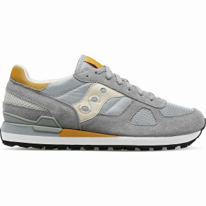 Men's Saucony Shadow Original Sneakers Grey / Brown | SG S69835-K31