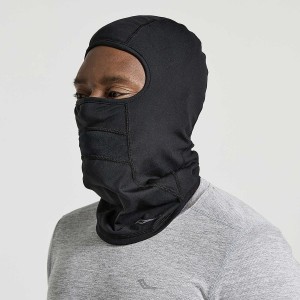 Men's Saucony Solstice Balaclava Headband Black | SG S25968-K09