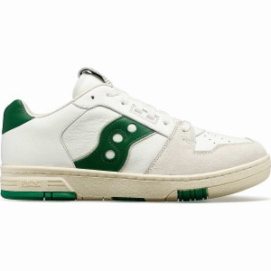 Men's Saucony Spot-Bilt™ Sonic Low Premium Sneakers Beige / Green | SG S10467-W12