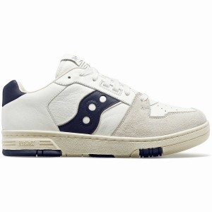 Men's Saucony Spot-Bilt™ Sonic Low Premium Sneakers Beige / Blue | SG S69201-E40