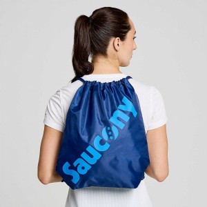 Men's Saucony String Bags Indigo | SG S07891-R03