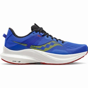 Men's Saucony Tempus Running Shoes Blue | SG S02816-A70