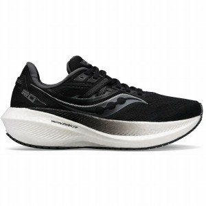 Men's Saucony Triumph 20 Running Shoes Black | SG S21856-K58