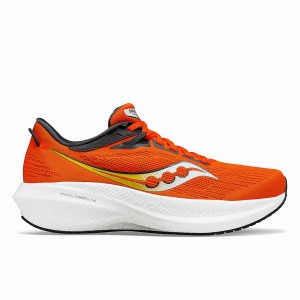 Men's Saucony Triumph 21 Running Shoes Grey | SG S69705-S59